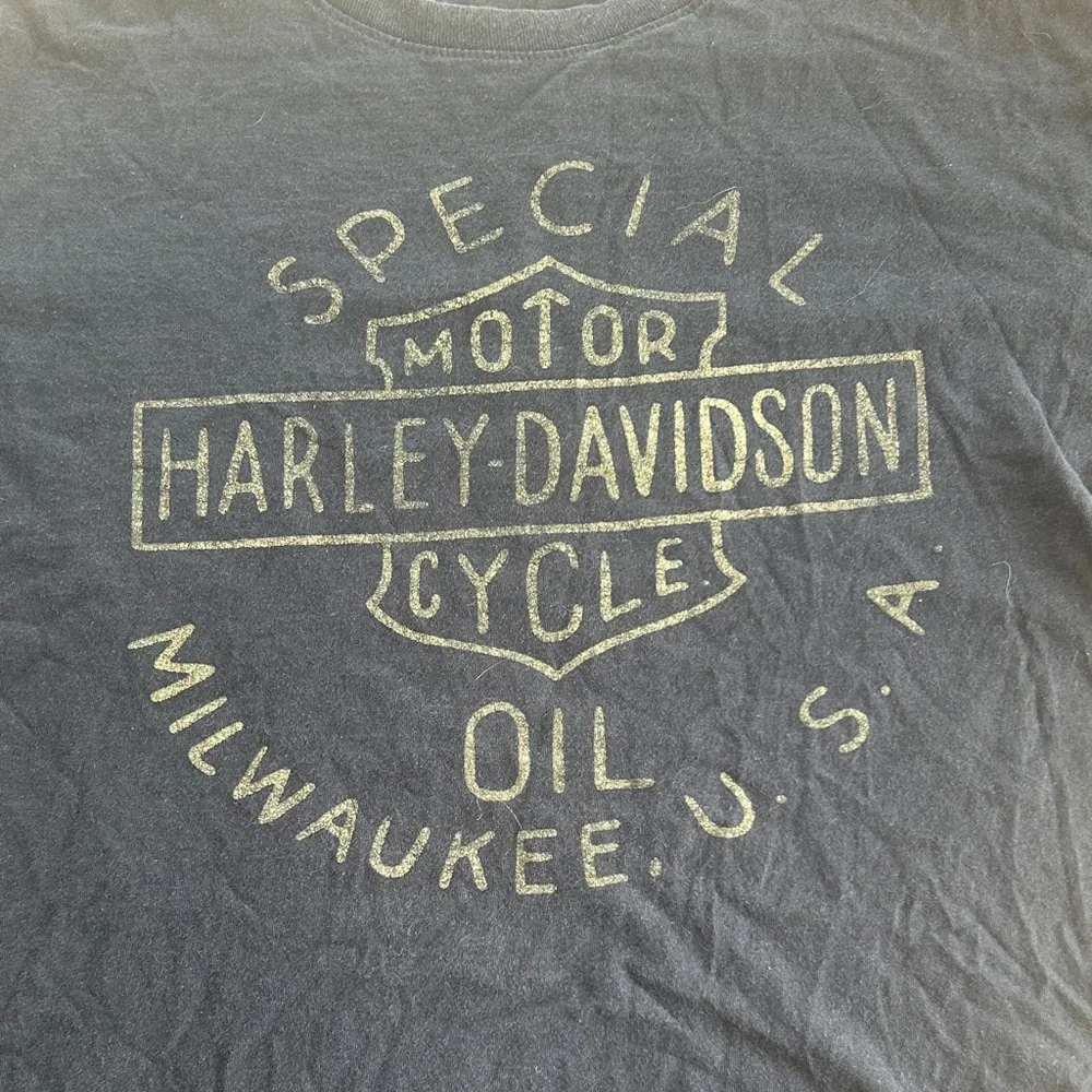 T-shirt Harley-Davidson noir – Large – style vintage - Picture 2 of 3